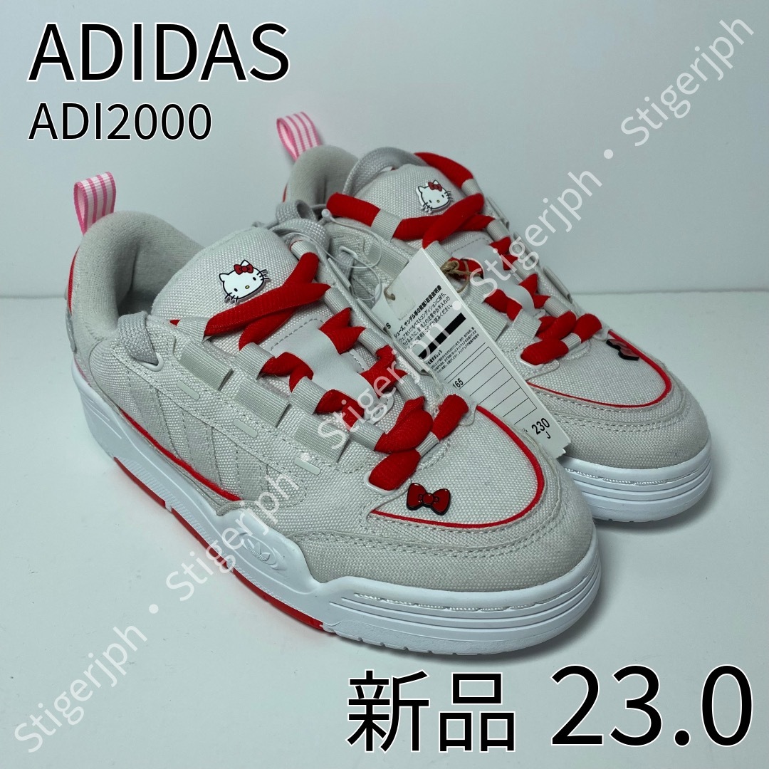 Originals（adidas）(オリジナルス)のアディダスオリジナルス　ハローキティ　ADI2000 ホワイト　レッド　23CM レディースの靴/シューズ(スニーカー)の商品写真