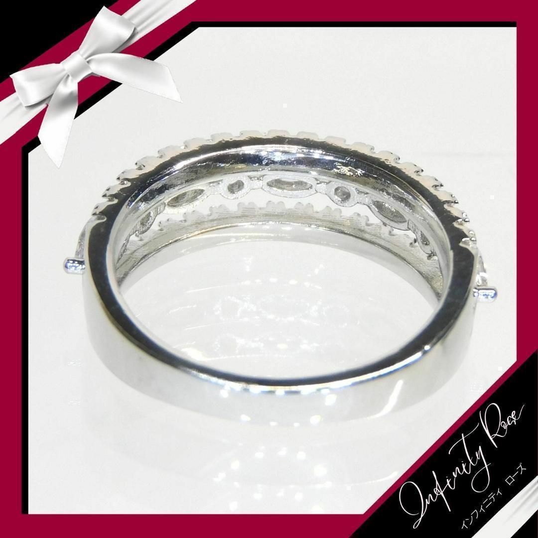 （1157）14号　お姫様の清楚なスワロランダムクリスタルリング　指輪 レディースのアクセサリー(リング(指輪))の商品写真