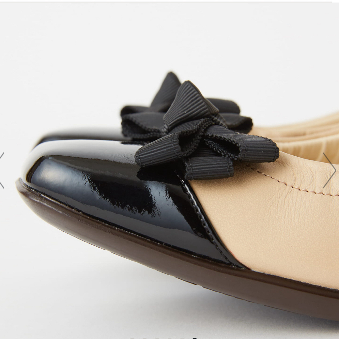 DIANA(ダイアナ)のダイアナ　ウェルフィット　モールドウェッジリボンカッター　パンプス　23cm新品 レディースの靴/シューズ(ハイヒール/パンプス)の商品写真