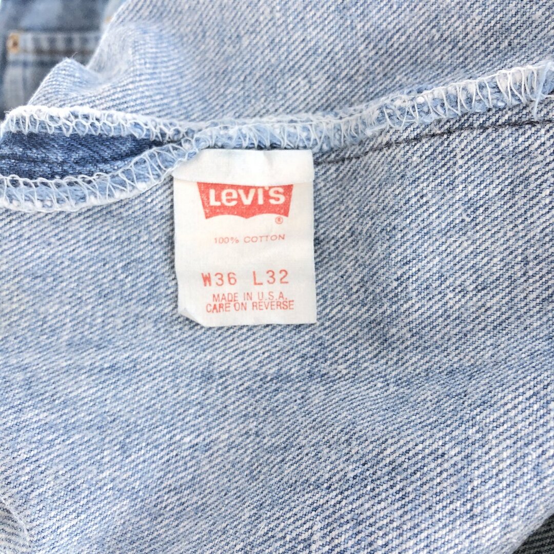 Levi's(リーバイス)の古着 90年代 リーバイス Levi's 501-0113 ストレートデニムパンツ USA製 メンズw35 ヴィンテージ /eaa392142 メンズのパンツ(デニム/ジーンズ)の商品写真