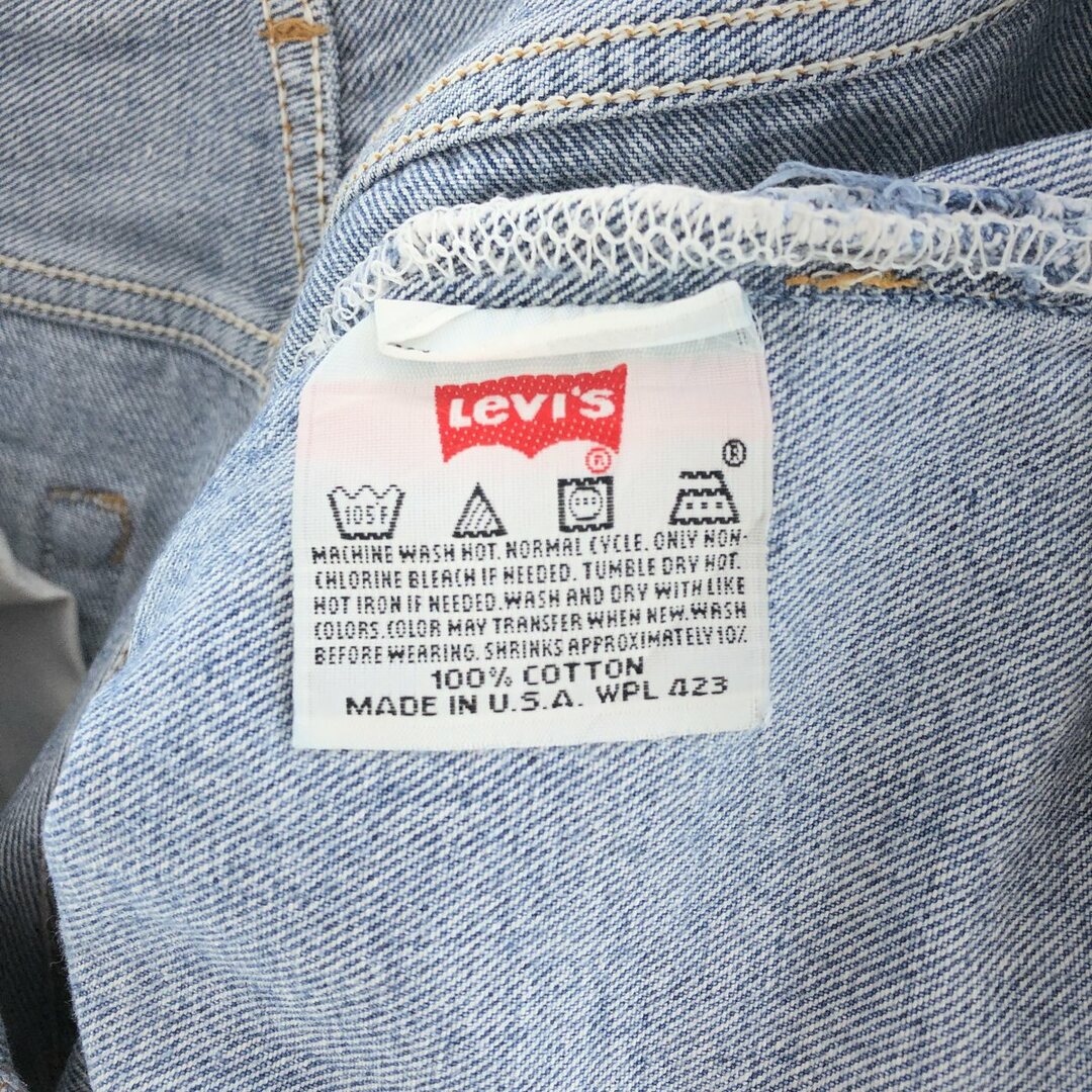 Levi's(リーバイス)の古着 90年代 リーバイス Levi's 501 ストレートデニムパンツ USA製 メンズw33 ヴィンテージ /eaa392229 メンズのパンツ(デニム/ジーンズ)の商品写真