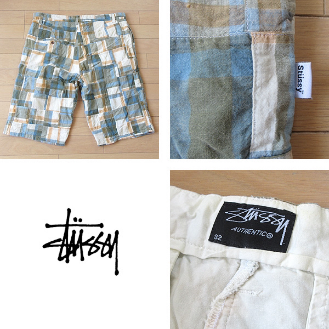 STUSSY(ステューシー)の美品 32 STUSSY ステューシー メンズ ハーフパンツ メンズのパンツ(ショートパンツ)の商品写真