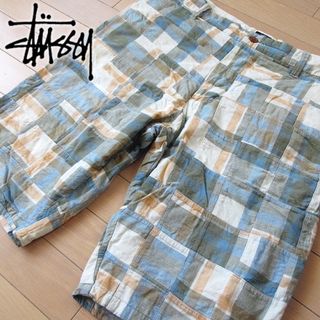 ステューシー(STUSSY)の美品 32 STUSSY ステューシー メンズ ハーフパンツ(ショートパンツ)