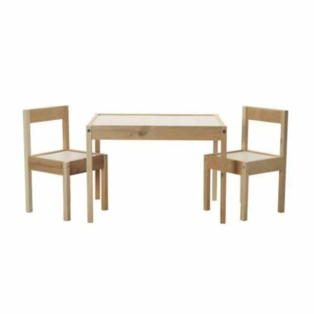 IKEA(イケア) L?TT 10178413 子供用テーブル チェア2脚付,  インテリア/住まい/日用品の机/テーブル(その他)の商品写真