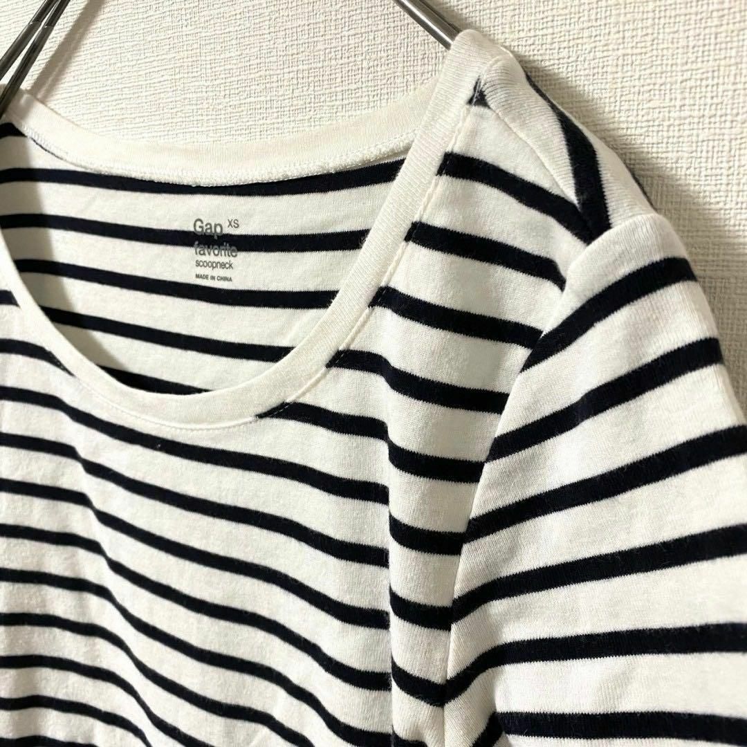 GAP(ギャップ)のシンプルボーダー✨ Gap favorite ギャップ トップス レディース レディースのトップス(Tシャツ(半袖/袖なし))の商品写真