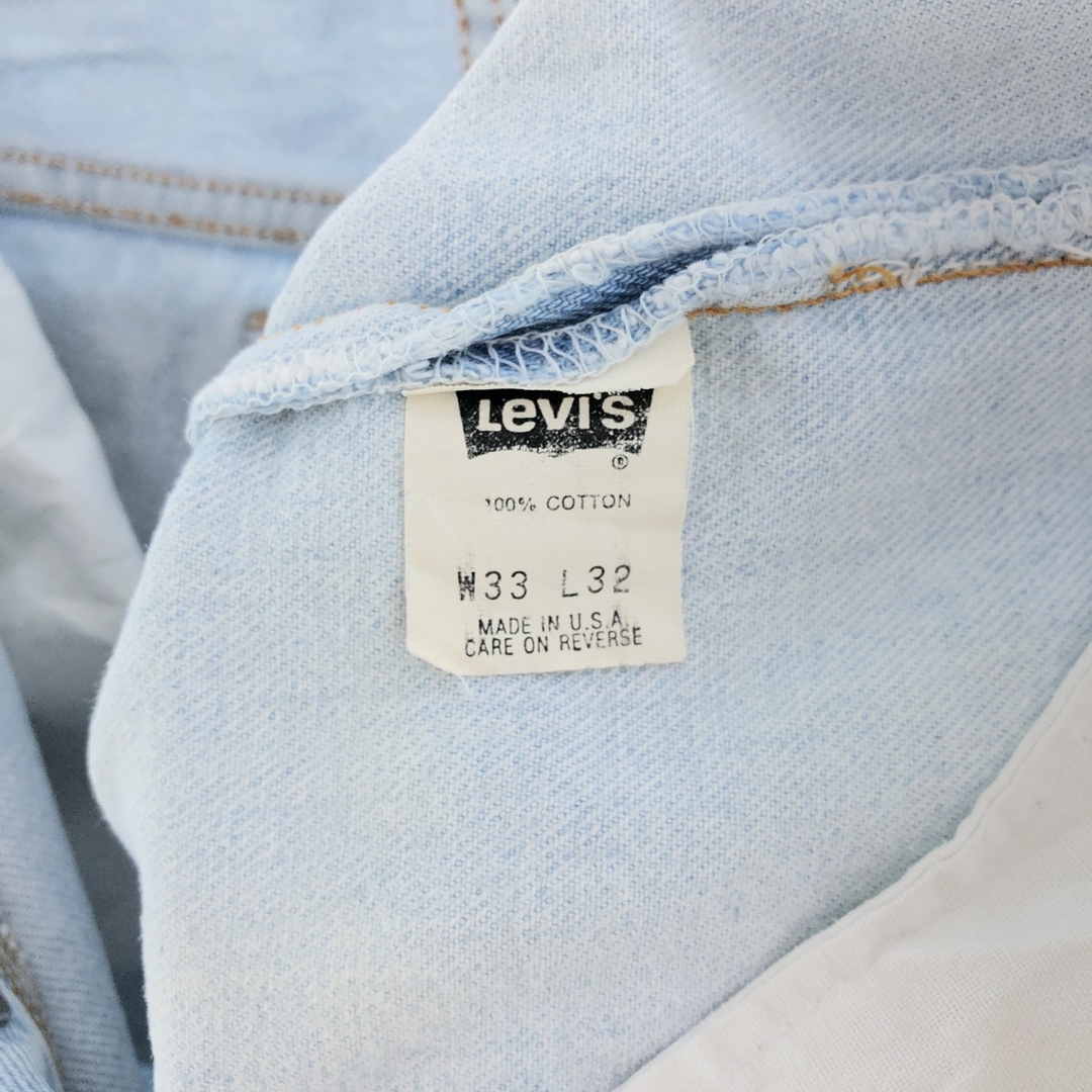 Levi's(リーバイス)の古着 90年代 リーバイス Levi's 501 ストレートデニムパンツ USA製 メンズw31 ヴィンテージ /eaa392221 メンズのパンツ(デニム/ジーンズ)の商品写真