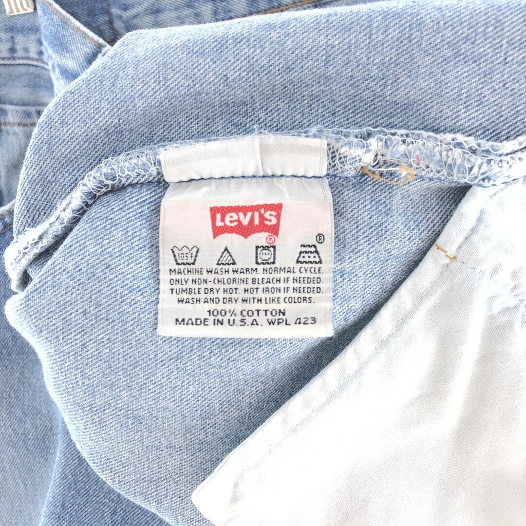 Levi's(リーバイス)の古着 90年代 リーバイス Levi's 501 ストレートデニムパンツ USA製 メンズw31 ヴィンテージ /eaa392223 メンズのパンツ(デニム/ジーンズ)の商品写真