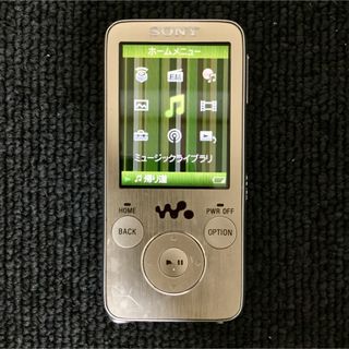 ウォークマン(WALKMAN)のSONY WALKMAN NW-S738F ソニーウォークマン 8GB ゴールド(ポータブルプレーヤー)