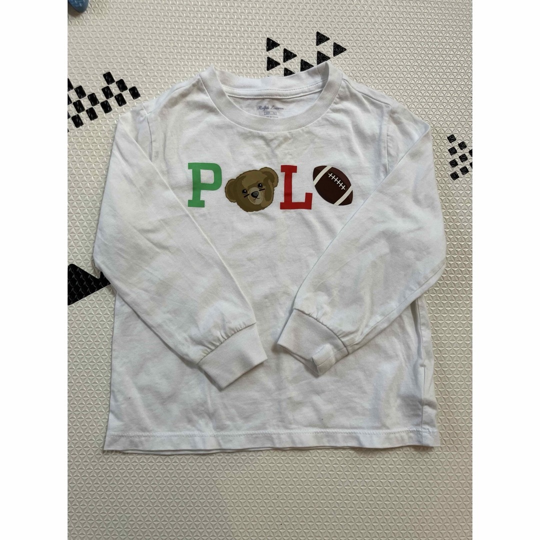 POLO RALPH LAUREN(ポロラルフローレン)のラルフローレンポロ POLO 90 長袖  Tシャツ キッズ/ベビー/マタニティのキッズ服男の子用(90cm~)(Tシャツ/カットソー)の商品写真