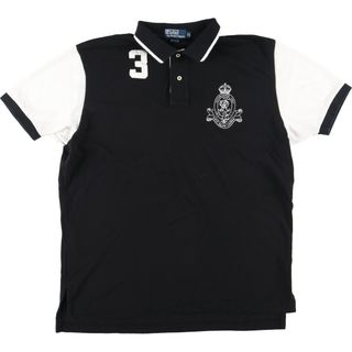 ラルフローレン(Ralph Lauren)の古着 ラルフローレン Ralph Lauren POLO by Ralph Lauren 半袖 ポロシャツ メンズXL /eaa444819(ポロシャツ)