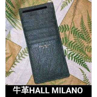 ハルミラノ(HALL MILANO)の●ファッション39（サンキュー）出品祭●メンズ ファッション小物 カードケース(名刺入れ/定期入れ)