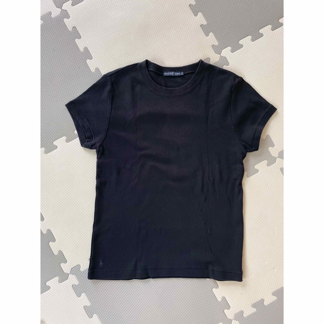 Ralph Lauren(ラルフローレン)のラルフローレン　ブラックＴシャツ メンズのトップス(Tシャツ/カットソー(半袖/袖なし))の商品写真