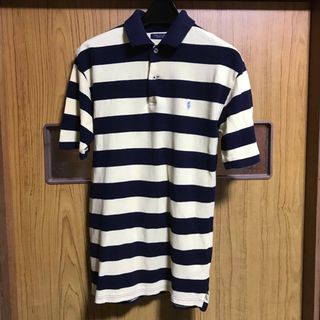 ポロラルフローレン(POLO RALPH LAUREN)のRalph Lauren ラルフローレン 半袖ポロシャツ ボーダー 小穴あり(ポロシャツ)