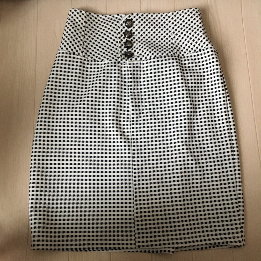 スカート　ハイウエスト レディースのスカート(ひざ丈スカート)の商品写真
