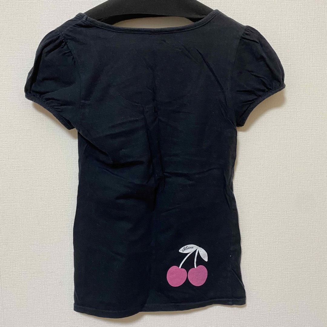 ミニー　黒　半袖Tシャツ レディースのトップス(Tシャツ(半袖/袖なし))の商品写真