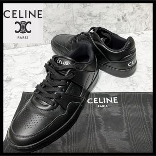 ✨新品同様✨CELINE スニーカー CT-04 黒 バックロゴ 40 黒