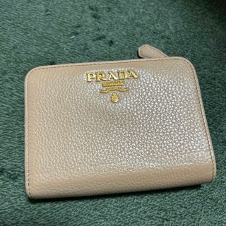 プラダ(PRADA)の値下げプラダお財布　ベージュ(財布)