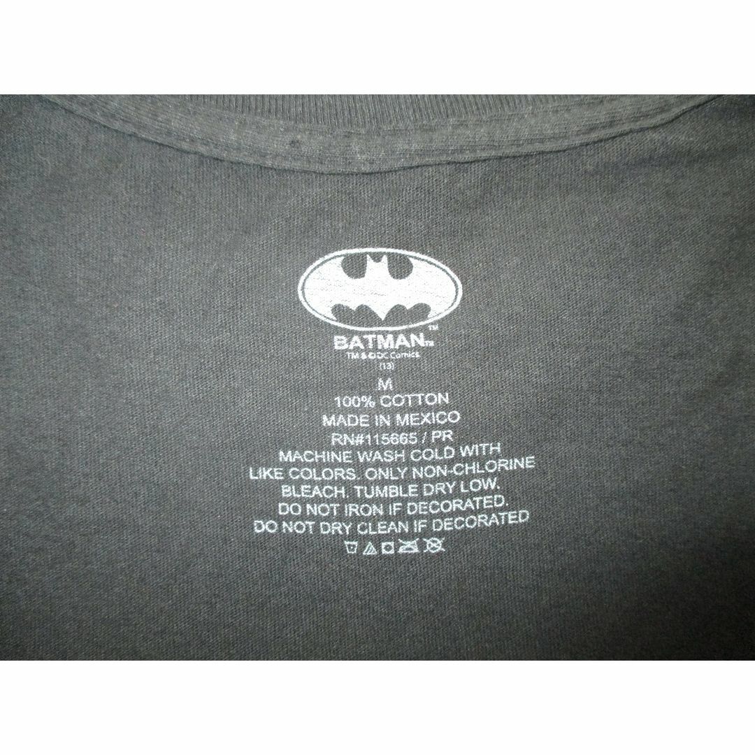 バットマン　Batman　Tシャツ　メンズM　ロゴ　エンブレム　アメコミ メンズのトップス(Tシャツ/カットソー(半袖/袖なし))の商品写真