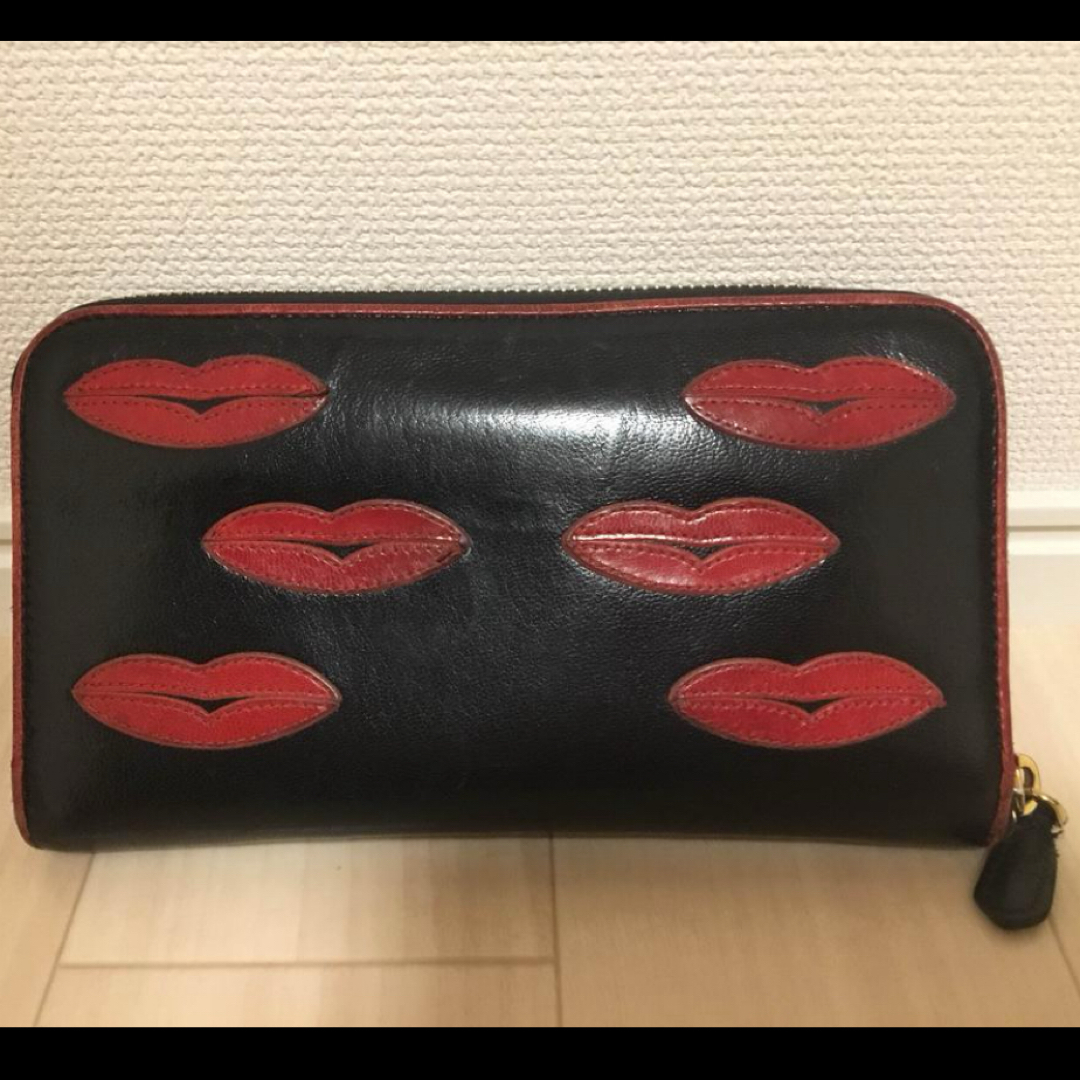 PRADA(プラダ)のプラダ　リップ柄長財布 レディースのファッション小物(財布)の商品写真