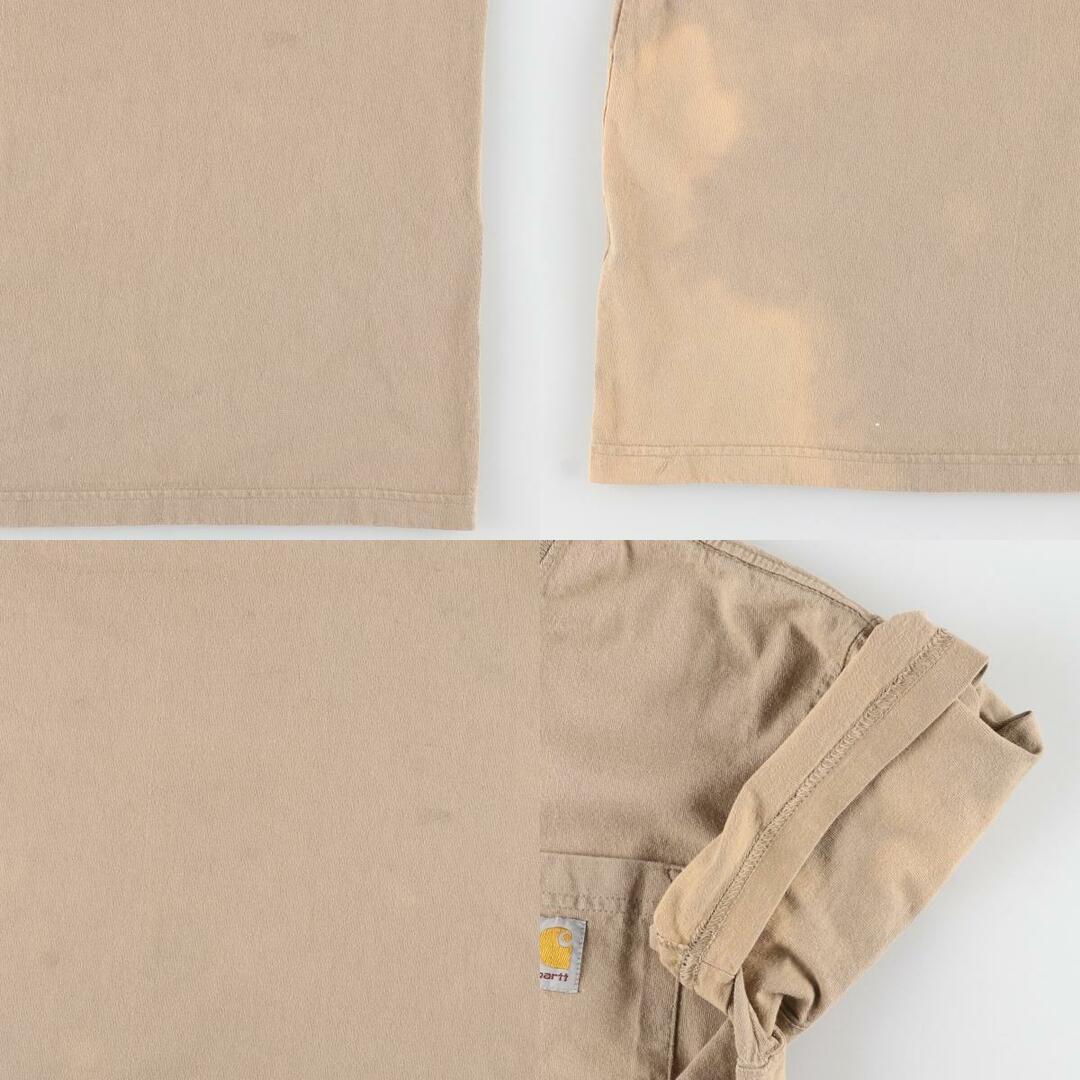 carhartt(カーハート)の古着 カーハート Carhartt ORIGINAL FIT 半袖 ワンポイントロゴポケットTシャツ メンズM /eaa446219 メンズのトップス(Tシャツ/カットソー(半袖/袖なし))の商品写真