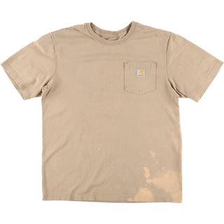 carhartt - 古着 カーハート Carhartt ORIGINAL FIT 半袖 ワンポイントロゴポケットTシャツ メンズM /eaa446219