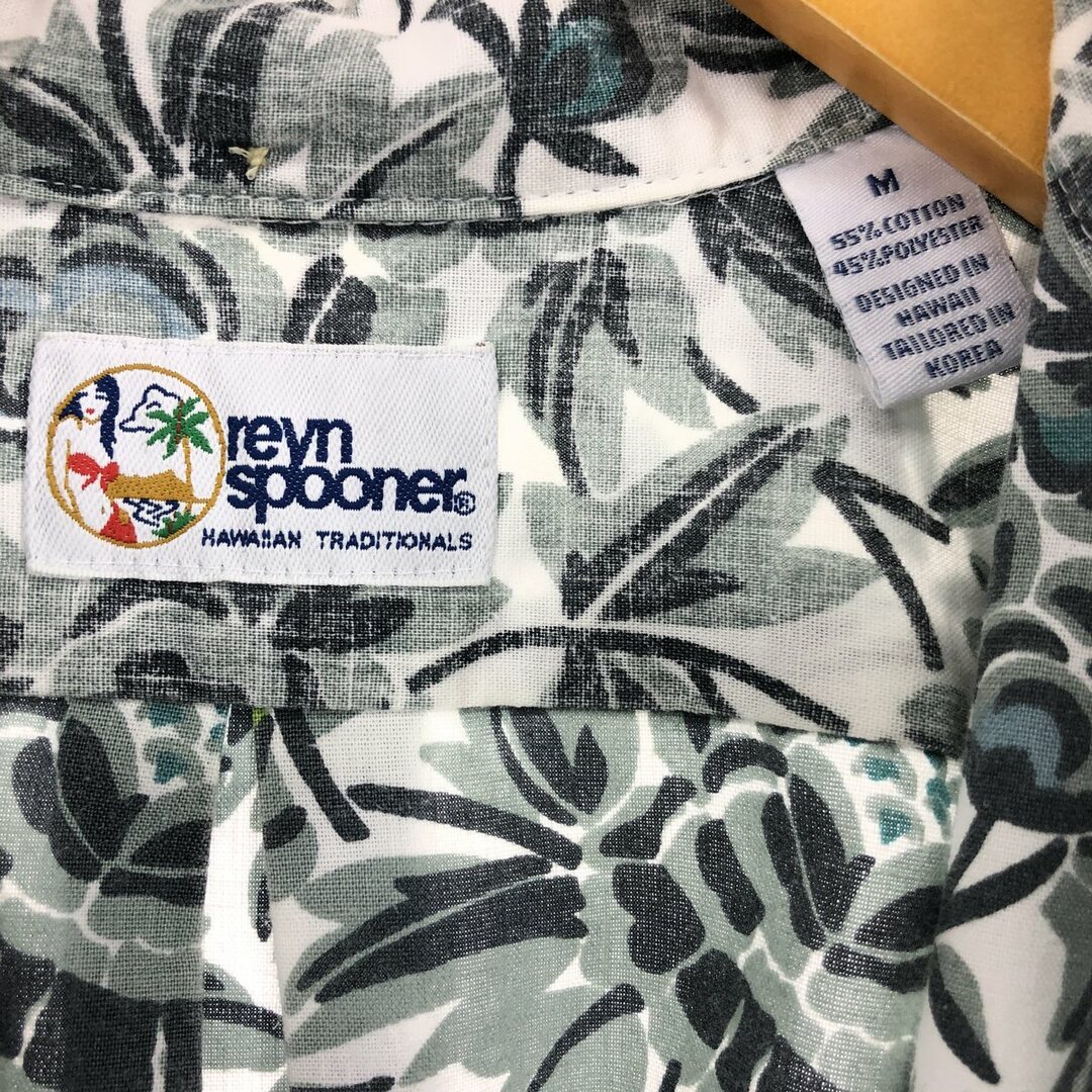 Reyn Spooner(レインスプーナー)の古着 90年代 レインスプーナー REYNSPOONER 水着タグ ビキニタグ 総柄 ボタンダウン ハワイアンアロハシャツ メンズM ヴィンテージ /eaa446753 メンズのトップス(シャツ)の商品写真