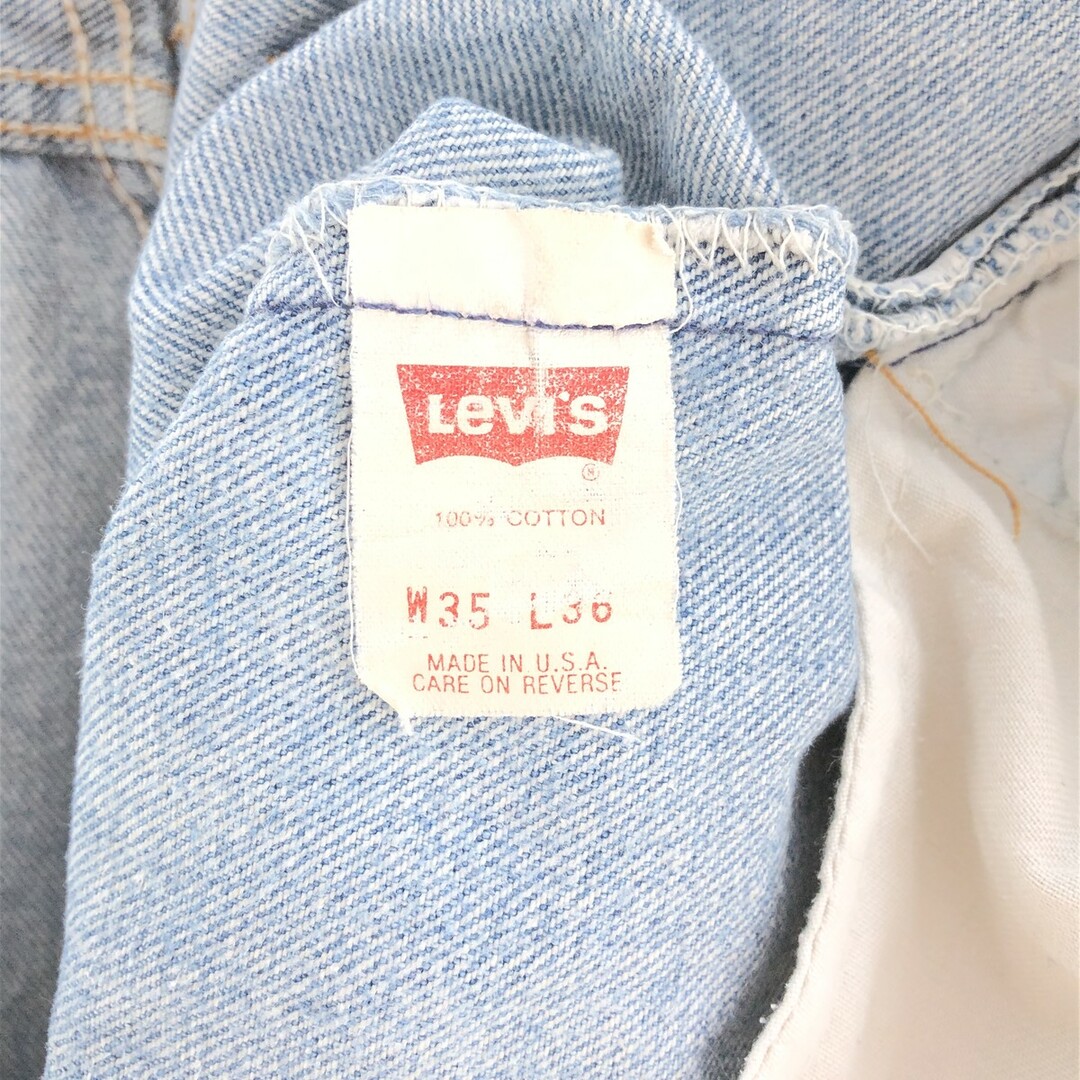 Levi's(リーバイス)の古着 90年代 リーバイス Levi's 501 ストレートデニムパンツ USA製 メンズw33 ヴィンテージ /eaa392164 メンズのパンツ(デニム/ジーンズ)の商品写真