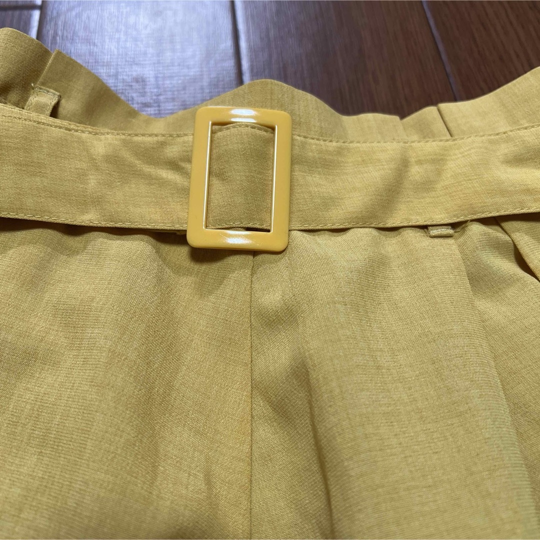 辛子色　フレアスカート1️⃣2️⃣↑ レディースのスカート(ひざ丈スカート)の商品写真