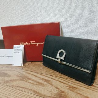 サルヴァトーレフェラガモ(Salvatore Ferragamo)の✨美品✨サルヴァトーレ フェラガモ 三つ折り財布 ガンチーニ(折り財布)