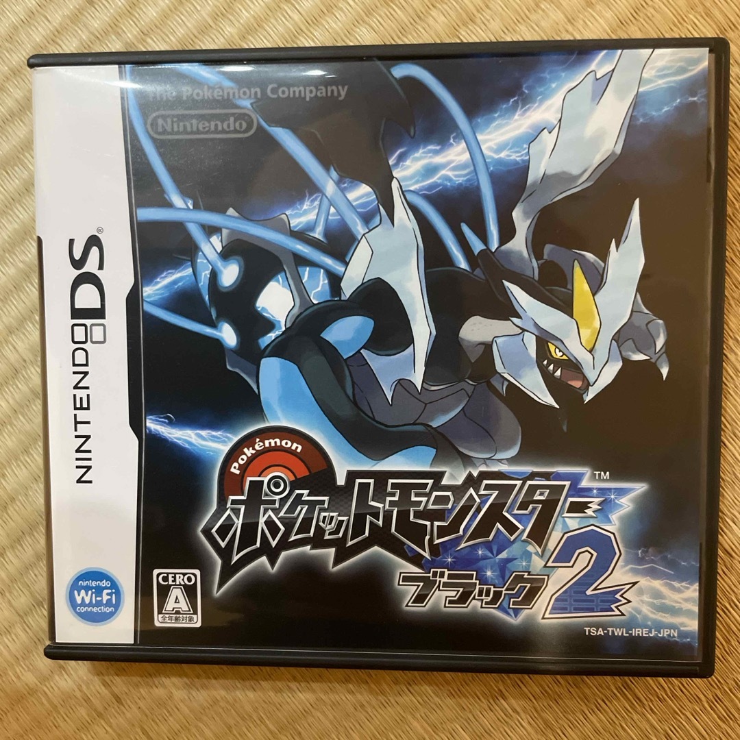 ポケモン(ポケモン)の【中古】 ポケットモンスターブラック2 エンタメ/ホビーのゲームソフト/ゲーム機本体(携帯用ゲームソフト)の商品写真