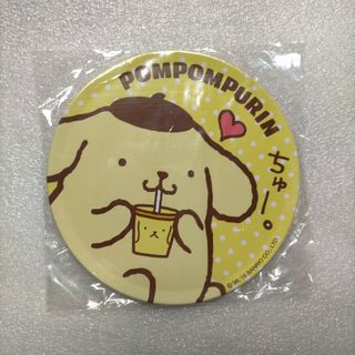 ポムポムプリン - サンリオ ポムポムプリン  カフェ♡缶 コースター (裏面コルク)