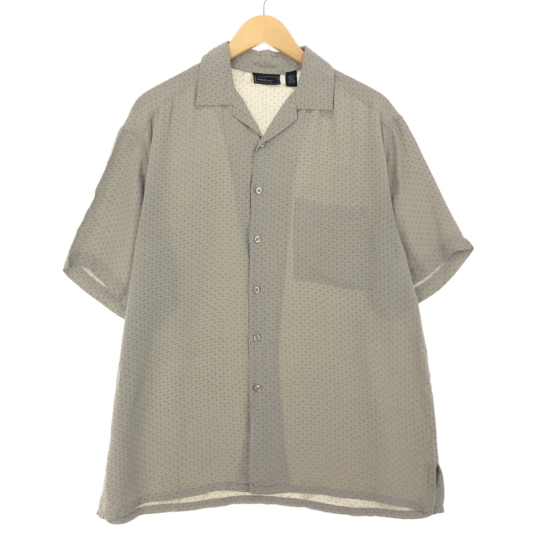 古着 DENVER HAYES 半袖 オープンカラー シルクシャツ メンズM /eaa441031 メンズのトップス(シャツ)の商品写真