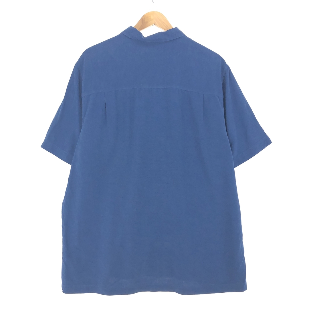 古着 paradise collection オープンカラー シルク ハワイアンアロハシャツ メンズL /eaa441035 メンズのトップス(シャツ)の商品写真