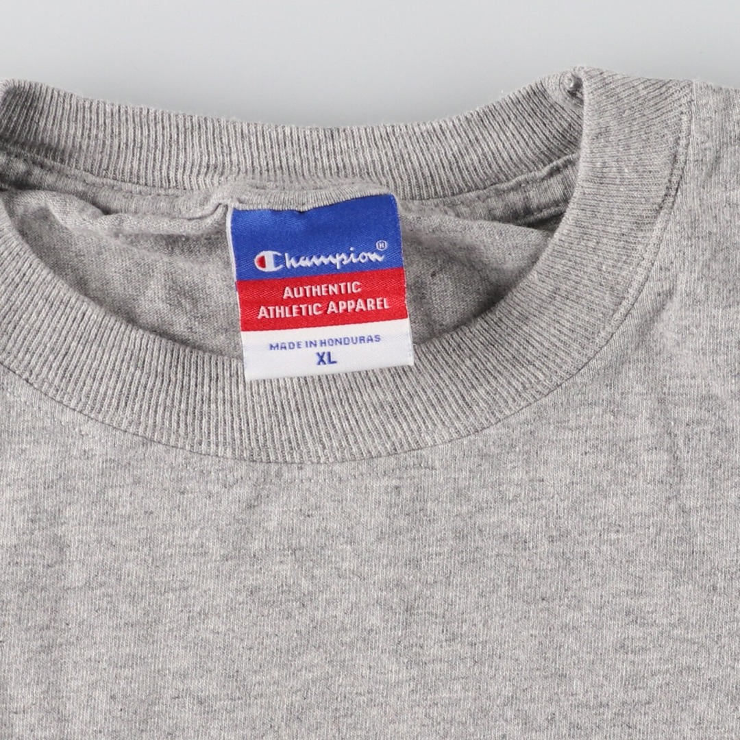 Champion(チャンピオン)の古着 チャンピオン Champion カレッジTシャツ メンズXL /eaa441615 メンズのトップス(Tシャツ/カットソー(半袖/袖なし))の商品写真