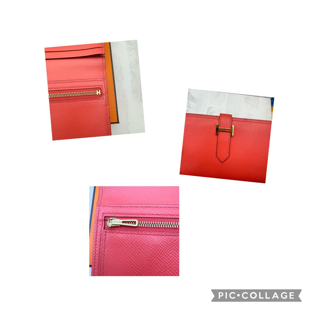 Hermes(エルメス)の✨新品✨エルメスベアンスフレ長財布　ローズジャイプール レディースのファッション小物(財布)の商品写真