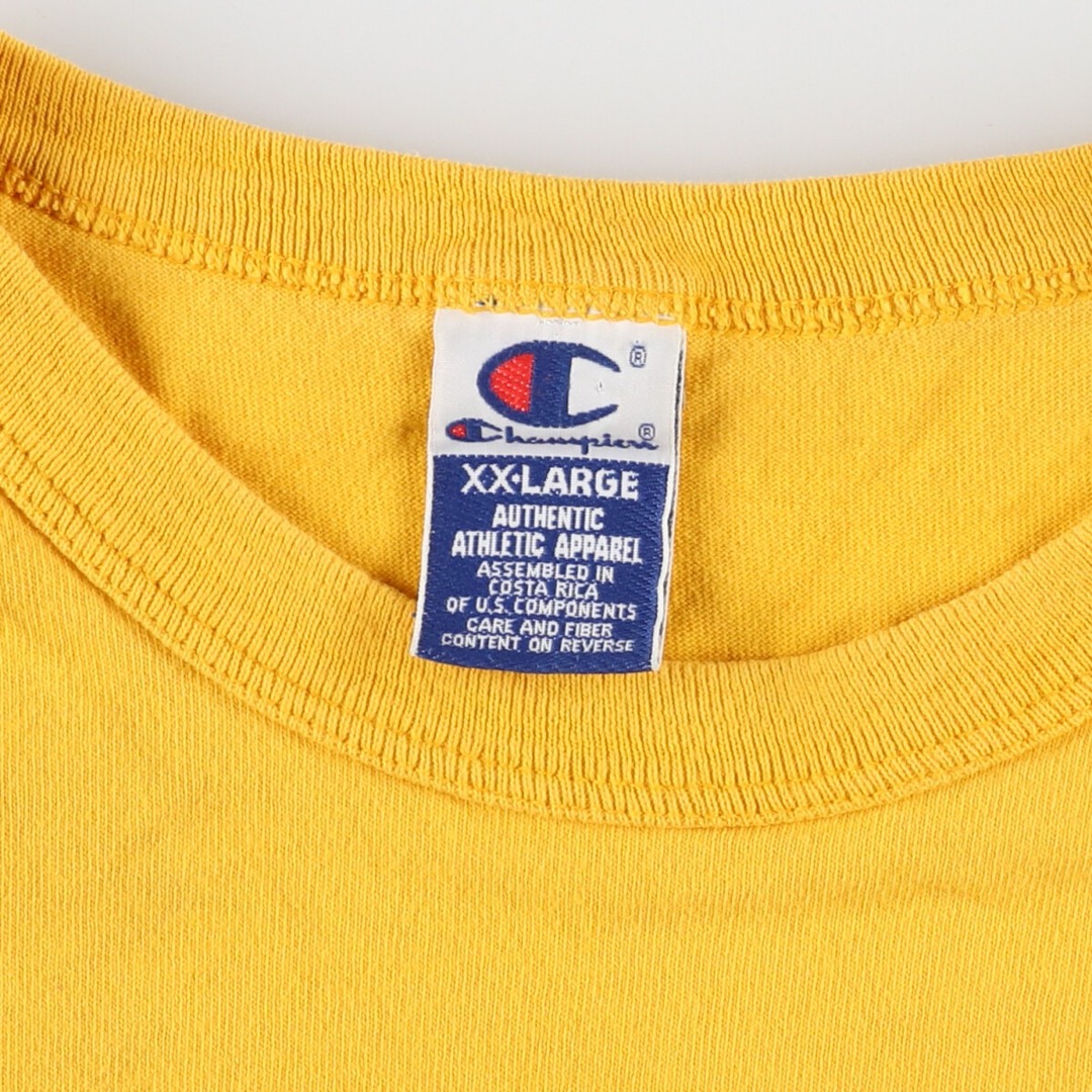 Champion(チャンピオン)の古着 90年代 チャンピオン Champion NFL GREEN BAY PACKERS グリーンベイパッカーズ スポーツTシャツ メンズXXL /eaa441622 メンズのトップス(Tシャツ/カットソー(半袖/袖なし))の商品写真