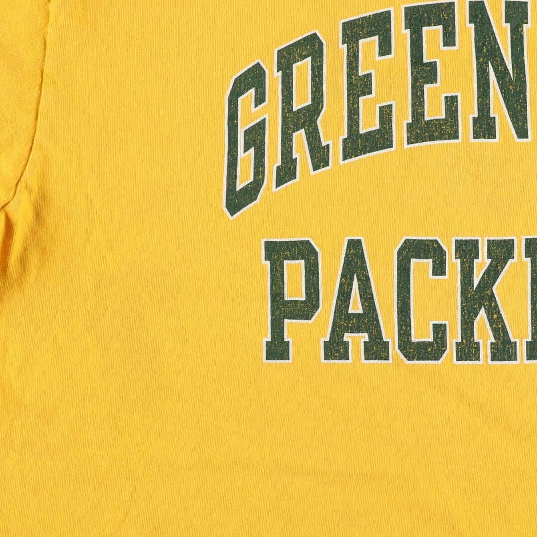 Champion(チャンピオン)の古着 90年代 チャンピオン Champion NFL GREEN BAY PACKERS グリーンベイパッカーズ スポーツTシャツ メンズXXL /eaa441622 メンズのトップス(Tシャツ/カットソー(半袖/袖なし))の商品写真