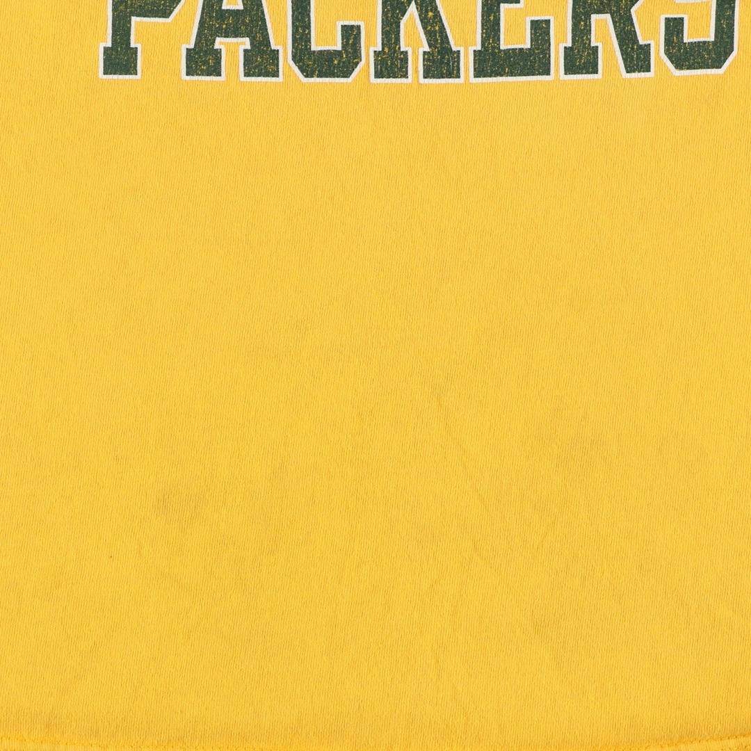 Champion(チャンピオン)の古着 90年代 チャンピオン Champion NFL GREEN BAY PACKERS グリーンベイパッカーズ スポーツTシャツ メンズXXL /eaa441622 メンズのトップス(Tシャツ/カットソー(半袖/袖なし))の商品写真