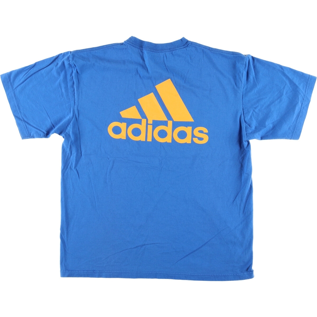 adidas(アディダス)の古着 アディダス adidas UCLA カリフォルニア大学ロサンゼルス校 カレッジTシャツ メンズL /eaa441623 メンズのトップス(Tシャツ/カットソー(半袖/袖なし))の商品写真