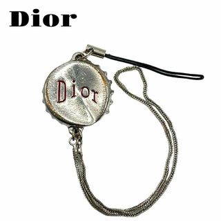 クリスチャンディオール(Christian Dior)の希少 Christian Dior ストラップ 便蓋 Diorロゴ シルバー(チャーム)