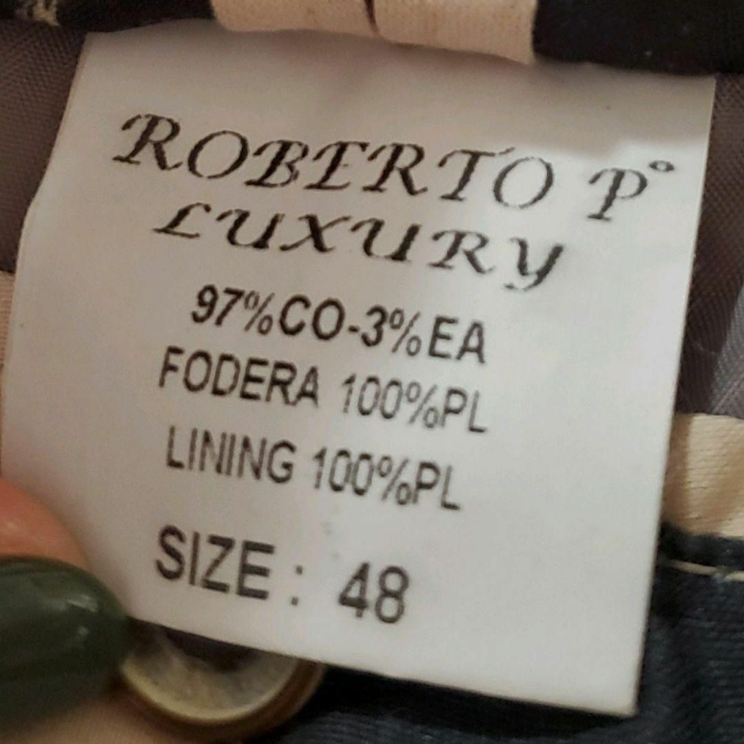 ロベルトぺぺ ROBERTO P ジャケット サイズ48 レディースのジャケット/アウター(テーラードジャケット)の商品写真