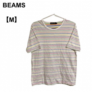 ビームス(BEAMS)の【古着】メンズ レディース BEAMS 半袖Tシャツ カットソー(Tシャツ/カットソー(半袖/袖なし))
