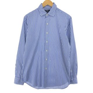 ラルフローレン(Ralph Lauren)の古着 ラルフローレン Ralph Lauren POLO by Ralph Lauren 長袖 ストライプシャツ メンズM /eaa441079(シャツ)