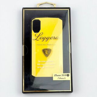 激安 iPhone XS X スマホ ケース ワイヤレス充電可能 スマート 黄色(iPhoneケース)