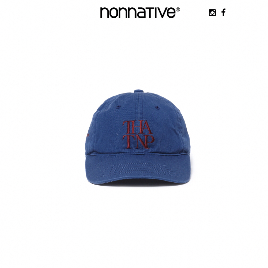 nonnative(ノンネイティブ)のnonnative DWELLER 6P CAP "THA TNP" 青 メンズの帽子(キャップ)の商品写真