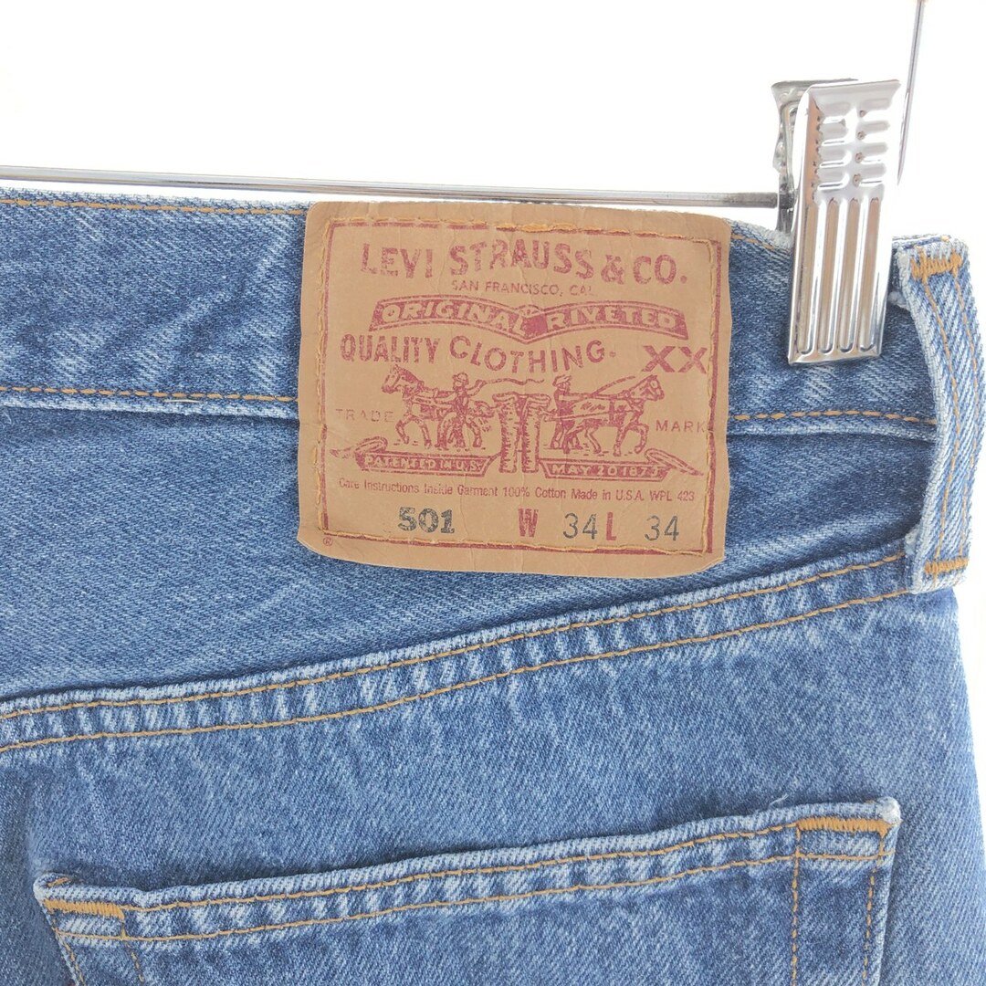 Levi's(リーバイス)の古着 90年代 リーバイス Levi's 501-0115 ストレートデニムパンツ USA製 メンズw32 ヴィンテージ /eaa392203 メンズのパンツ(デニム/ジーンズ)の商品写真