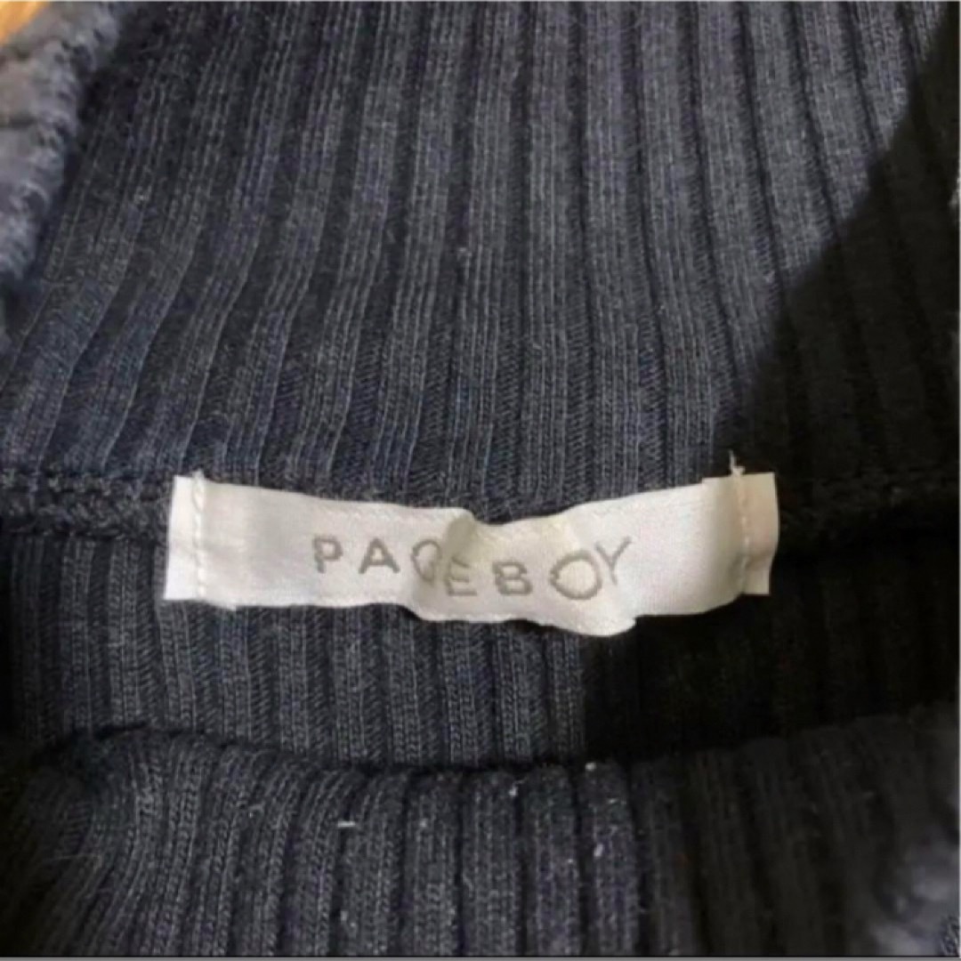 PAGEBOY(ページボーイ)の【古着】レディース ページボーイ ベスト カットソー ニット レディースのトップス(カットソー(半袖/袖なし))の商品写真