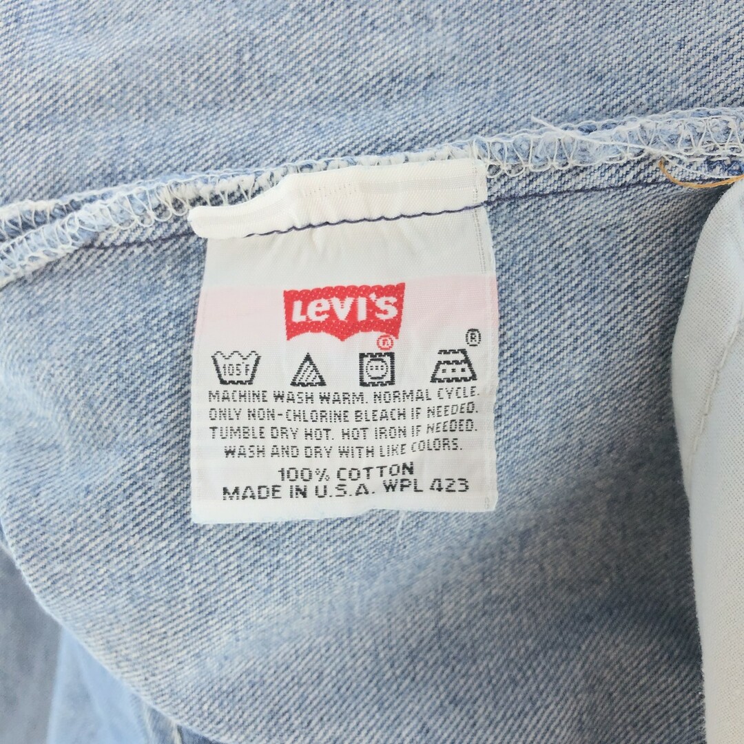 Levi's(リーバイス)の古着 90年代 リーバイス Levi's 501 ストレートデニムパンツ USA製 メンズw30 ヴィンテージ /eaa392207 メンズのパンツ(デニム/ジーンズ)の商品写真