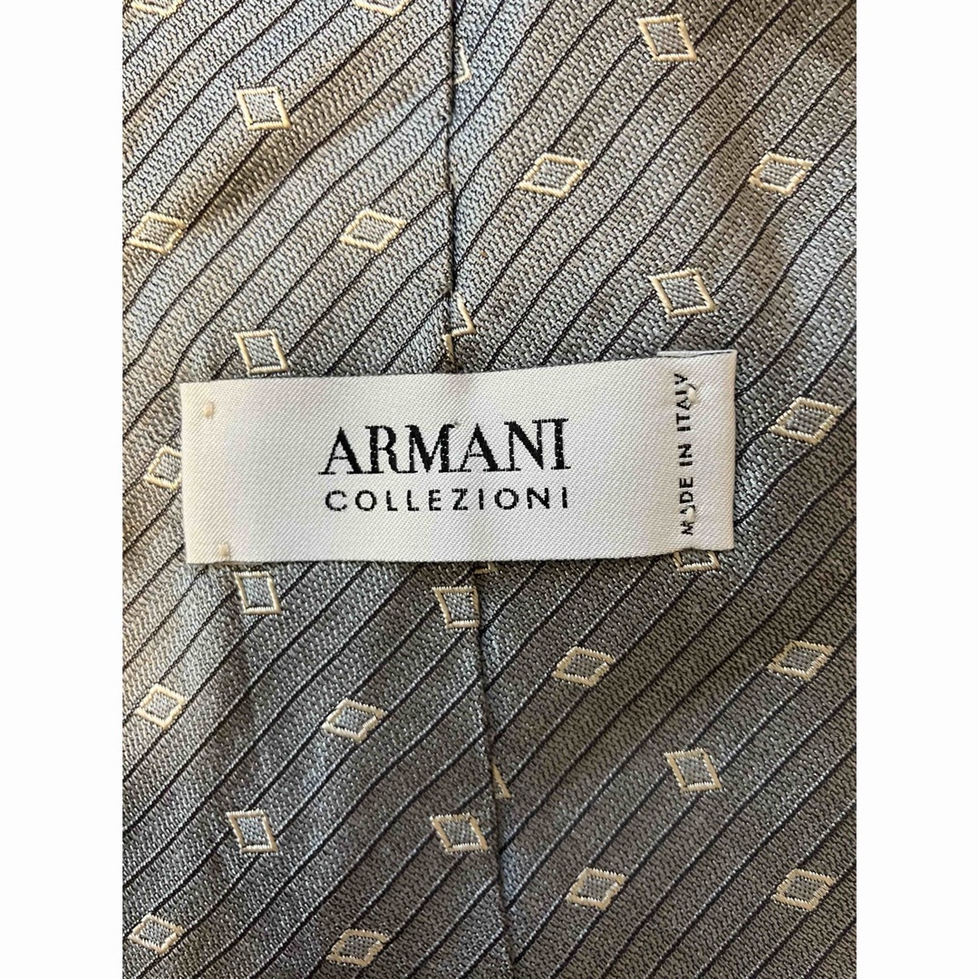 Armani(アルマーニ)のアルマーニ　ネクタイ　グレー メンズのファッション小物(ネクタイ)の商品写真