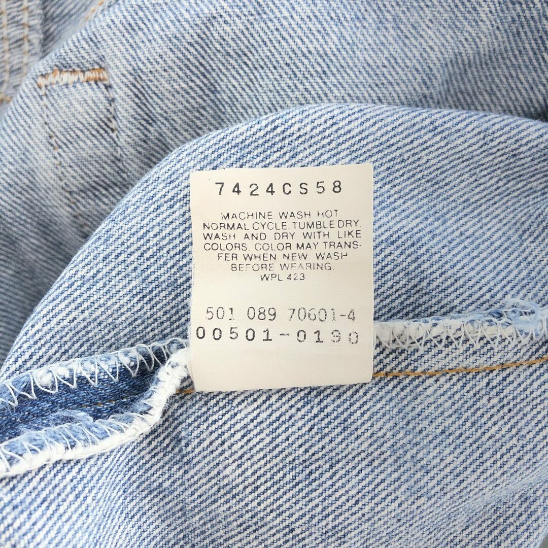 Levi's(リーバイス)の古着 リーバイス Levi's 501 ストレートデニムパンツ USA製 メンズw32 /eaa392213 メンズのパンツ(デニム/ジーンズ)の商品写真